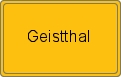 Ortsschild von Geistthal
