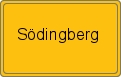 Ortsschild von Södingberg