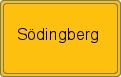 Ortsschild von Södingberg