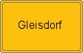 Ortsschild von Gleisdorf