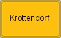 Ortsschild von Krottendorf