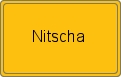 Ortsschild von Nitscha