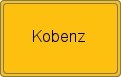 Ortsschild von Kobenz