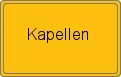 Ortsschild von Kapellen