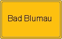 Ortsschild von Bad Blumau