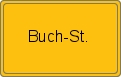 Ortsschild von Buch-St.