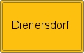 Ortsschild von Dienersdorf