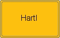 Ortsschild von Hartl