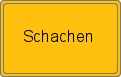 Ortsschild von Schachen