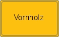 Ortsschild von Vornholz