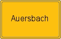 Ortsschild von Auersbach