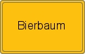 Ortsschild von Bierbaum