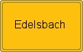 Ortsschild von Edelsbach