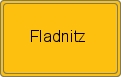 Ortsschild von Fladnitz