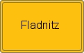 Ortsschild von Fladnitz