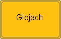 Ortsschild von Glojach