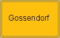 Ortsschild von Gossendorf