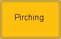 Ortsschild von Pirching