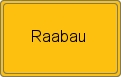 Ortsschild von Raabau