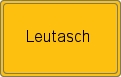 Ortsschild von Leutasch
