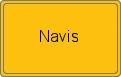 Ortsschild von Navis