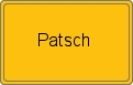 Ortsschild von Patsch