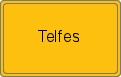 Ortsschild von Telfes