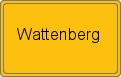 Ortsschild von Wattenberg