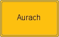 Ortsschild von Aurach