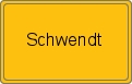 Ortsschild von Schwendt