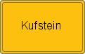 Ortsschild von Kufstein