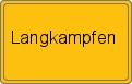 Ortsschild von Langkampfen