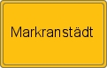 Ortsschild von Markranstädt