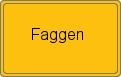 Ortsschild von Faggen