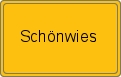 Ortsschild von Schönwies