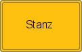 Ortsschild von Stanz