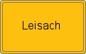 Ortsschild von Leisach