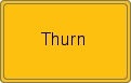 Ortsschild von Thurn