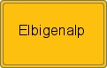Ortsschild von Elbigenalp