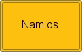 Ortsschild von Namlos