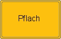 Ortsschild von Pflach