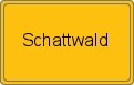 Ortsschild von Schattwald