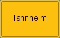 Ortsschild von Tannheim