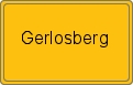 Ortsschild von Gerlosberg