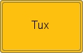 Ortsschild von Tux