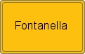 Ortsschild von Fontanella