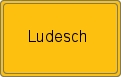 Ortsschild von Ludesch