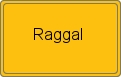 Ortsschild von Raggal