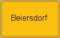 Ortsschild von Beiersdorf