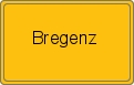 Ortsschild von Bregenz